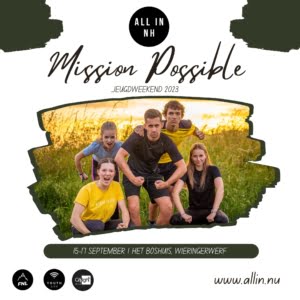 Jeugdweekend 2023 - Mission Possible